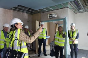 Donors are given a sneak peek of the intensive care unit rooms