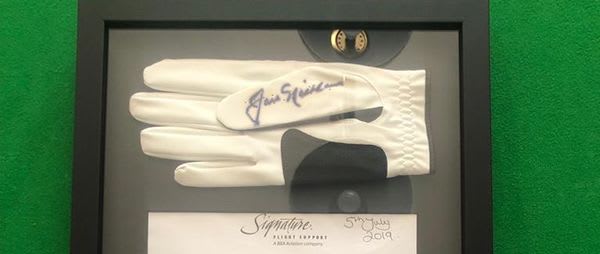Place your bids for Jack Nicklaus’s signed golfing glove